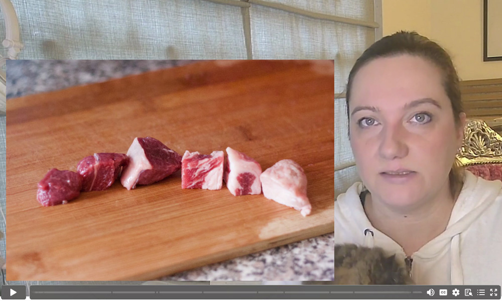 Einblick in ein Kursvideo: Ich helfe dir, den Fettgehalt von Fleisch zu schätzen